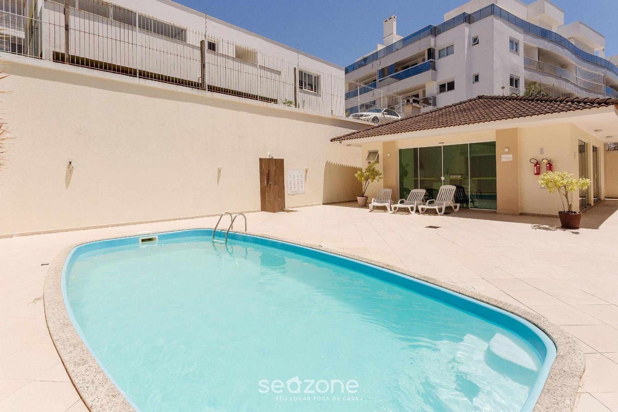 Com Piscina Em Floripa - Cac 公寓